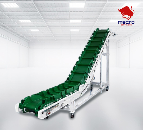 Cleated Belt Conveyor - Altair Hearing Centre